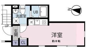 VISTA大森山王の物件間取画像